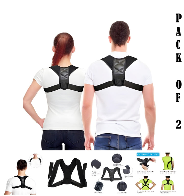 Spine Flex Adjustable Belt (Pack of 2)