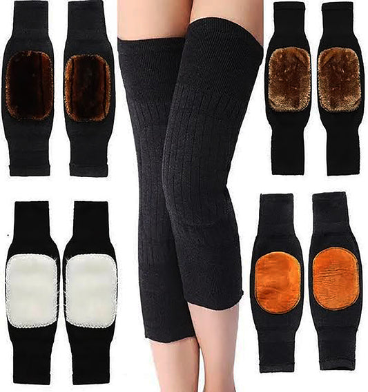 Woolen Winter Knee Warmers (Pair)