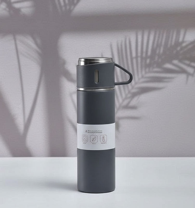 Thermo Wave 3 in 1 Stainless Steel Vacuum Bottle