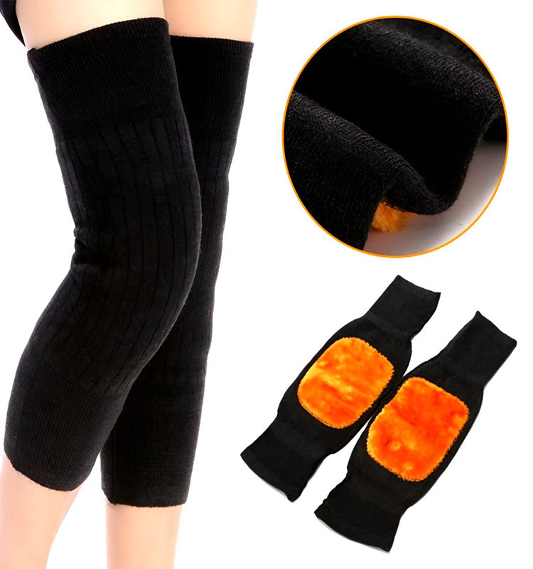 Woolen Winter Knee Warmers (Pair)