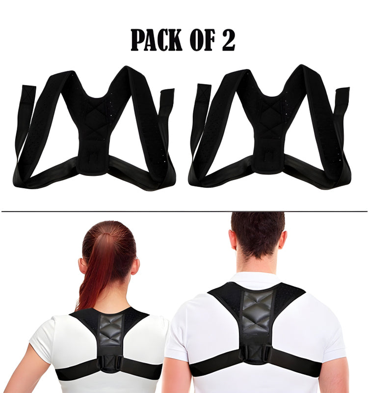 Spine Flex Adjustable Belt (Pack of 2)