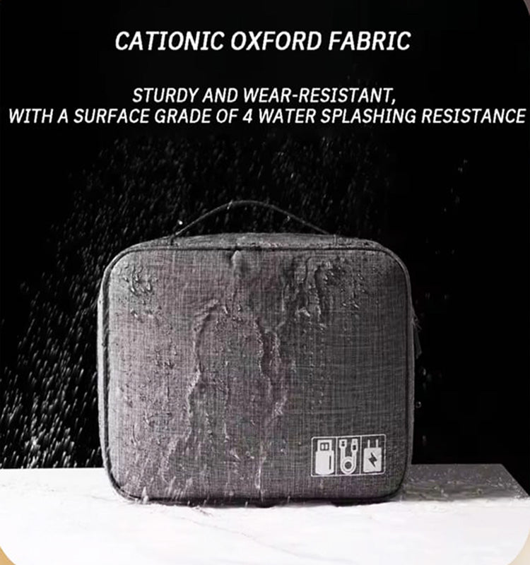 Portable Travel Tech Organizer Pouch