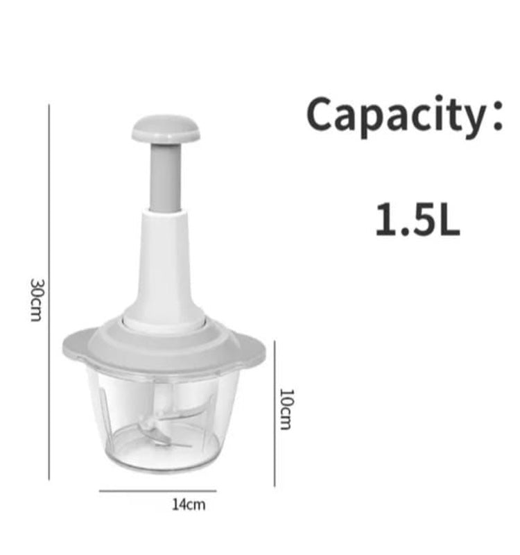 Manual Push Chopper 1500ml