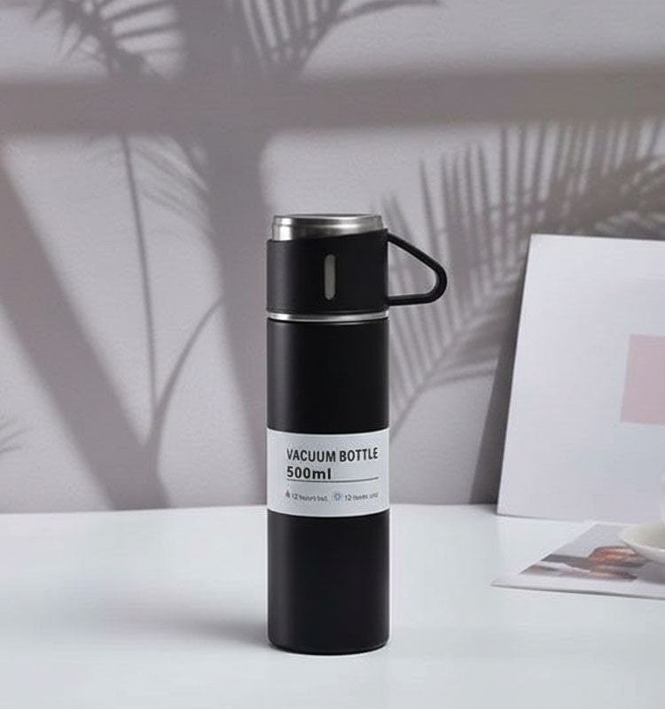 Thermo Wave 3 in 1 Stainless Steel Vacuum Bottle