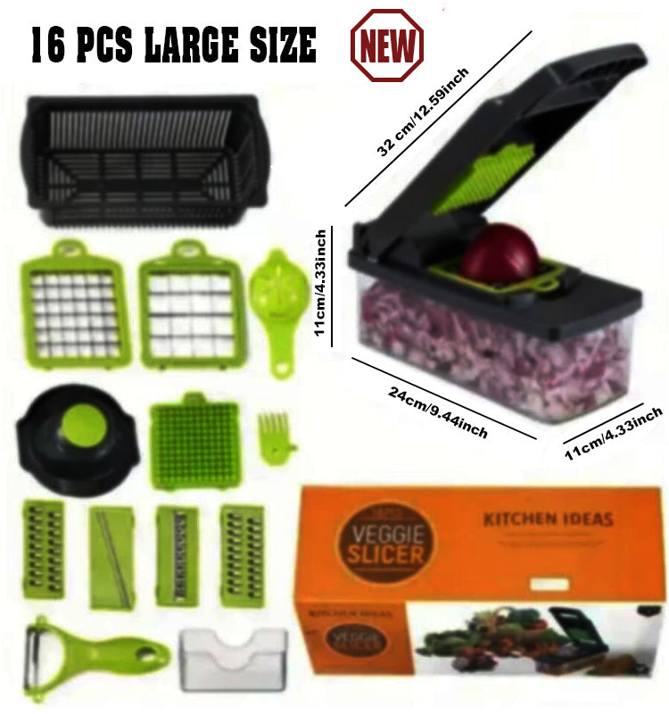 16 in 1  Vegetable & Fruit Chopper And Cutter