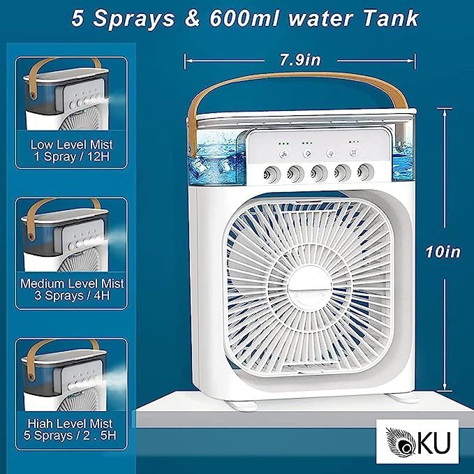 Portable Air Conditioner Cooling Fan